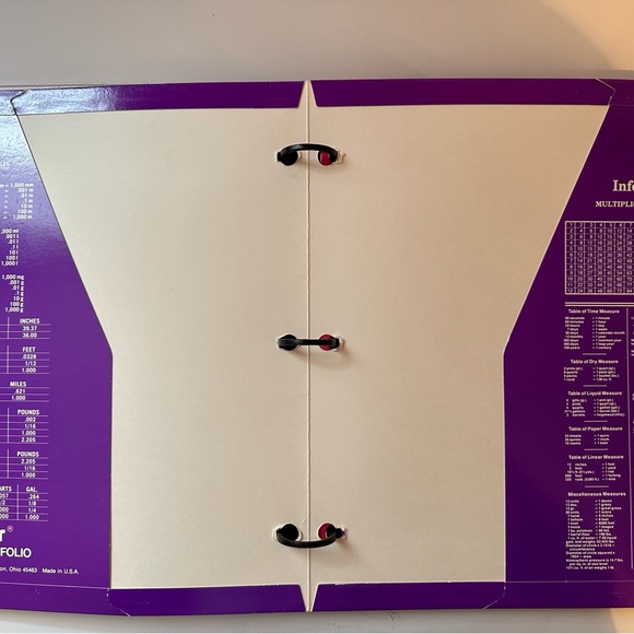 Mead Trapper Keeper 1990’s Notebook Dalmatian With 2 Folders - Picture 12 of 13